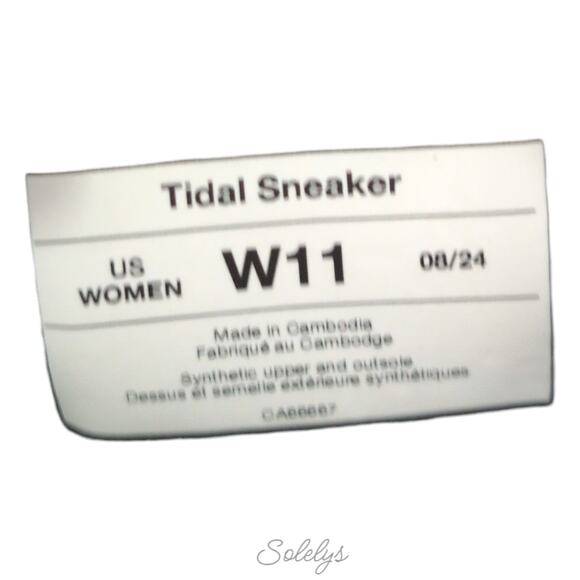 Vessi Tidal Womens 11 Black on White Waterproof Dyma-Tex Vegan Lace Up Sneaker - Picture 5 of 13